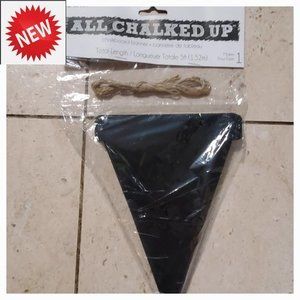 All Chalked‎ Up Banner - Darice - Home Decor